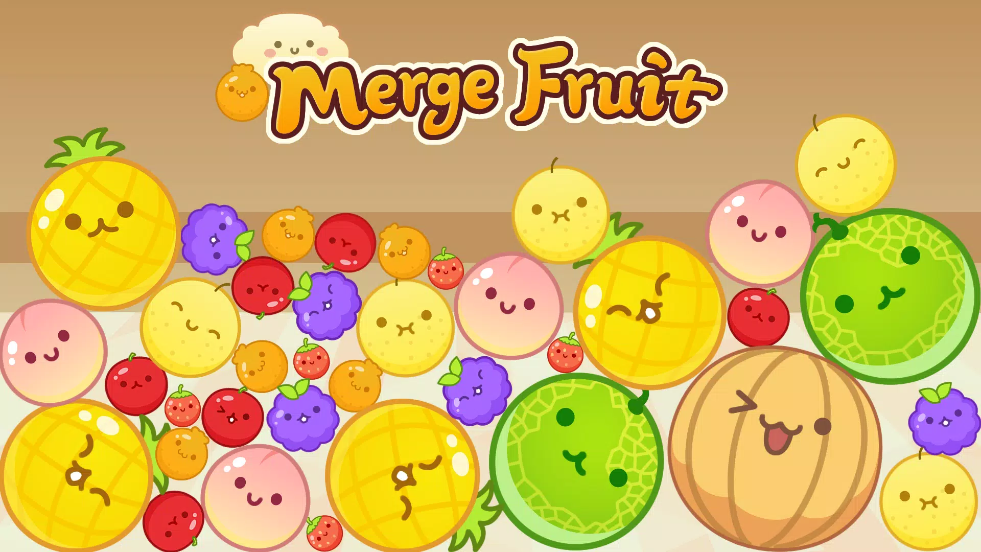 Merge Melon - Fruit Merge ဖန်သားပြင်ဓာတ်ပုံ 1