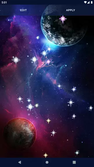 Galaxy Universe Live Wallpaper