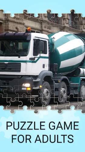 Concrete mixer truck puzzles Скриншот 1