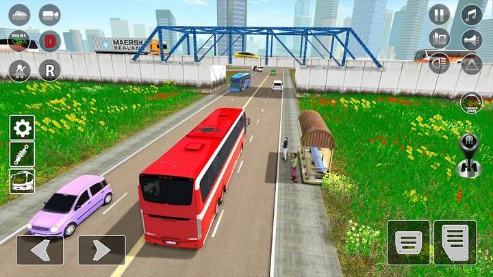 Bus Simulator Bus Driving Game Zrzut ekranu 0