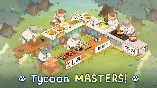 Cat Garden Food Party Tycoon