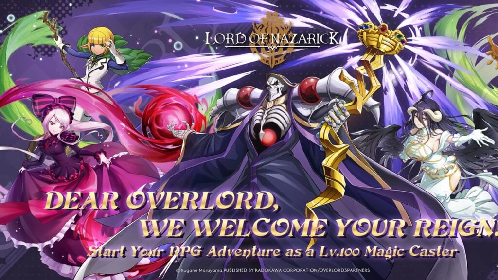 Crunchyroll Overlord: Lord of Nazarick está disponível hoje no Android