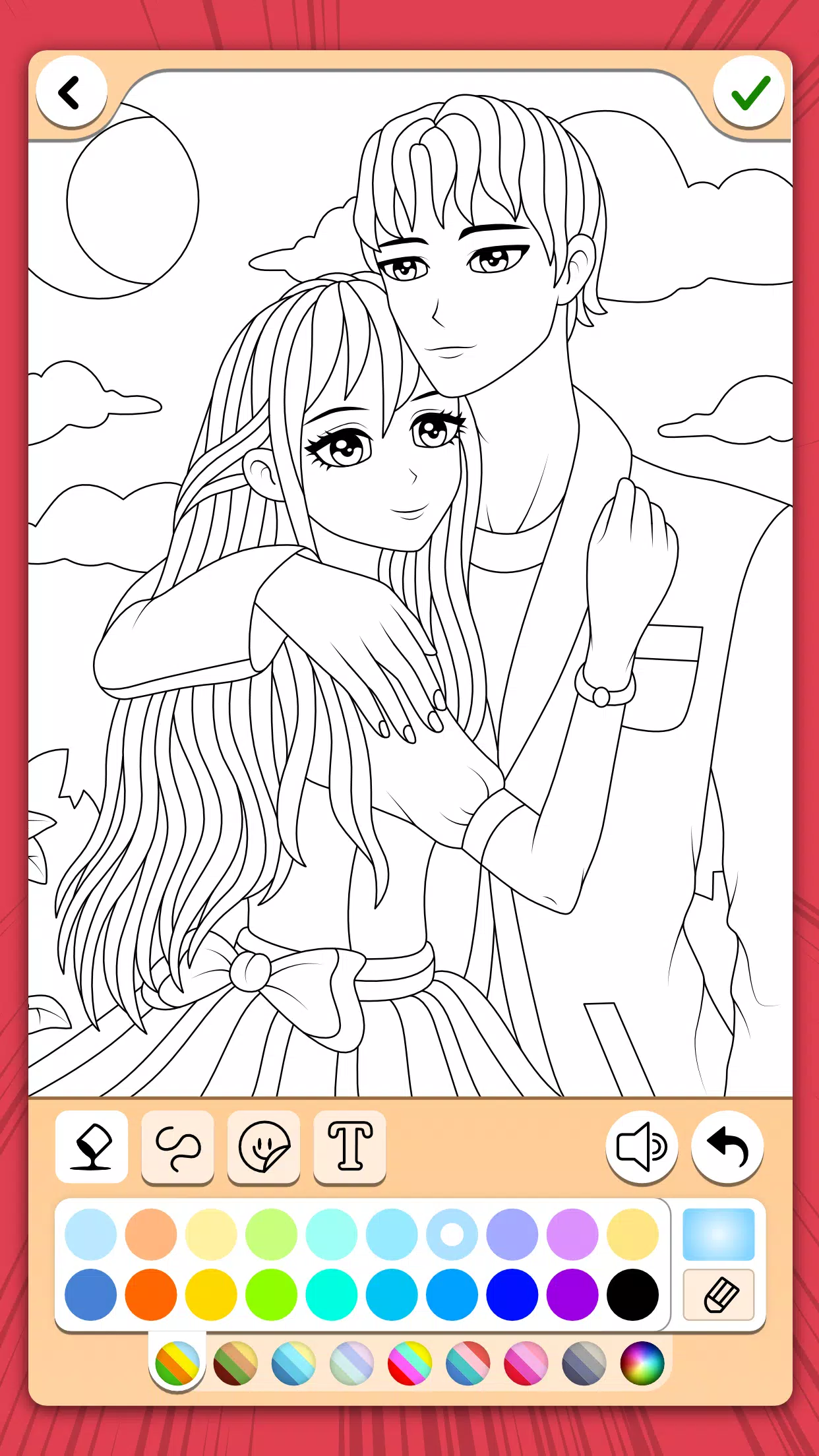 Schermata Manga Coloring Book 2