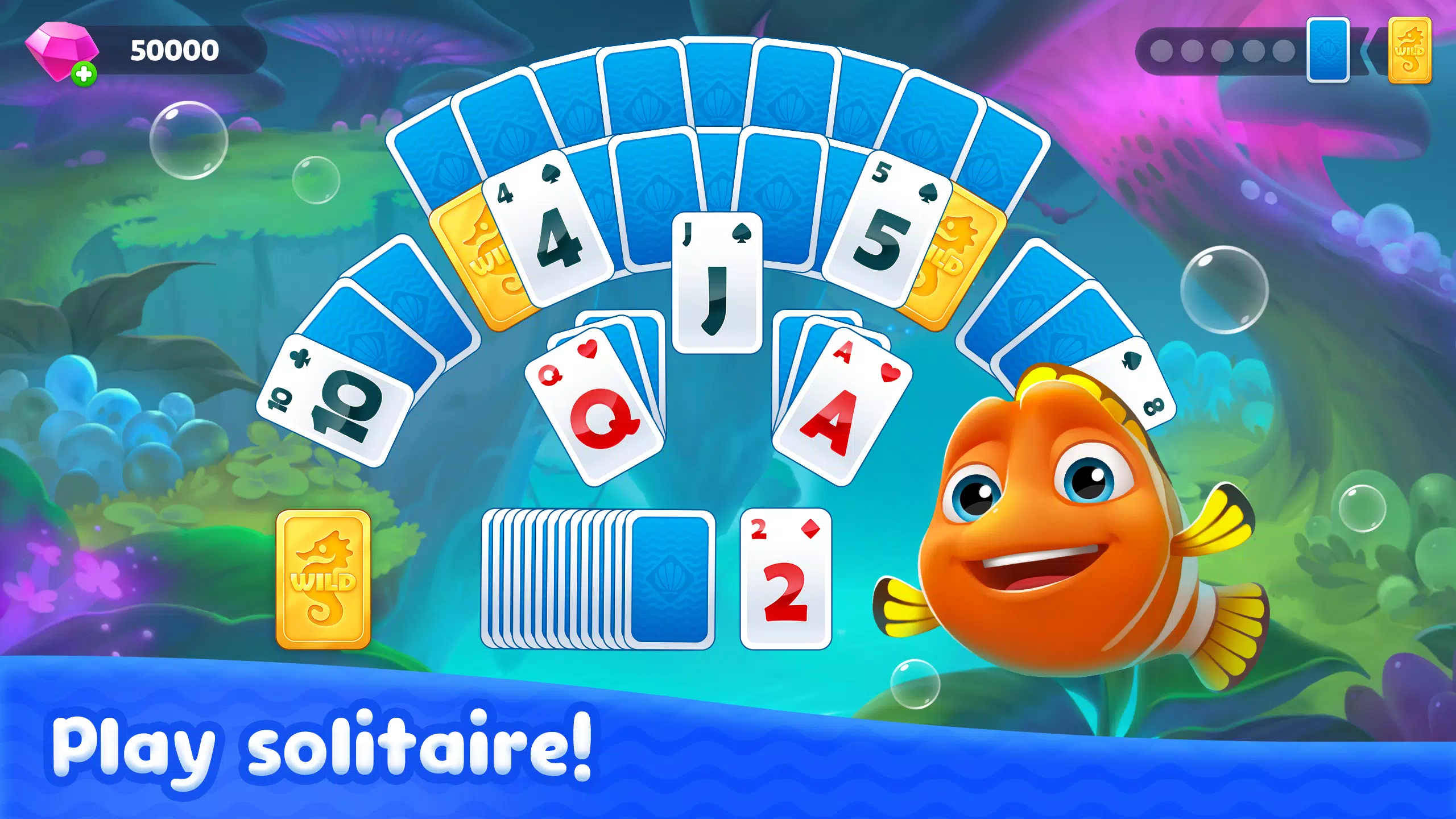 Fishdom Solitaire Ảnh chụp màn hình 1