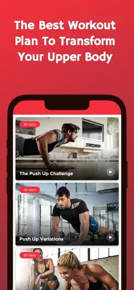 30 Day Push Up Challenge Zrzut ekranu 2