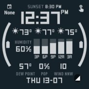 Weather for Wear OS スクリーンショット 0