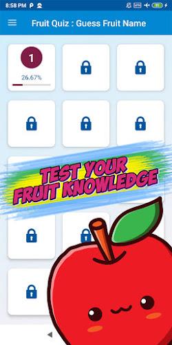 Guess the fruit name game 스크린샷 1