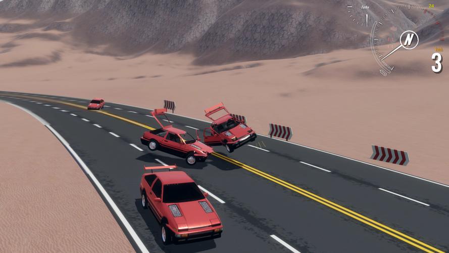 Car Crash Simulator Sandbox 3D Schermafbeelding 2