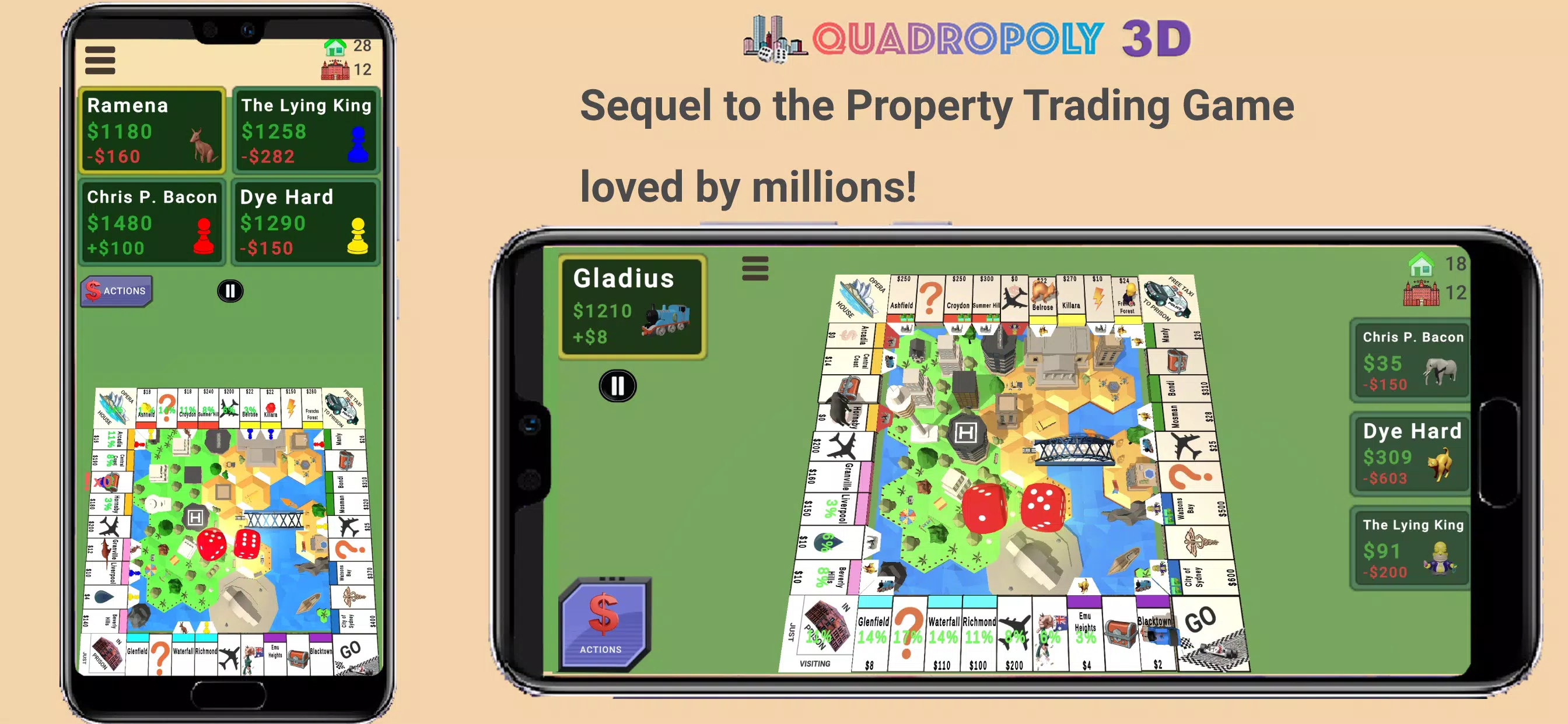 Quadropoly Ảnh chụp màn hình 0