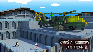 Cops N Robbers: Prison Games 2 স্ক্রিনশট 1