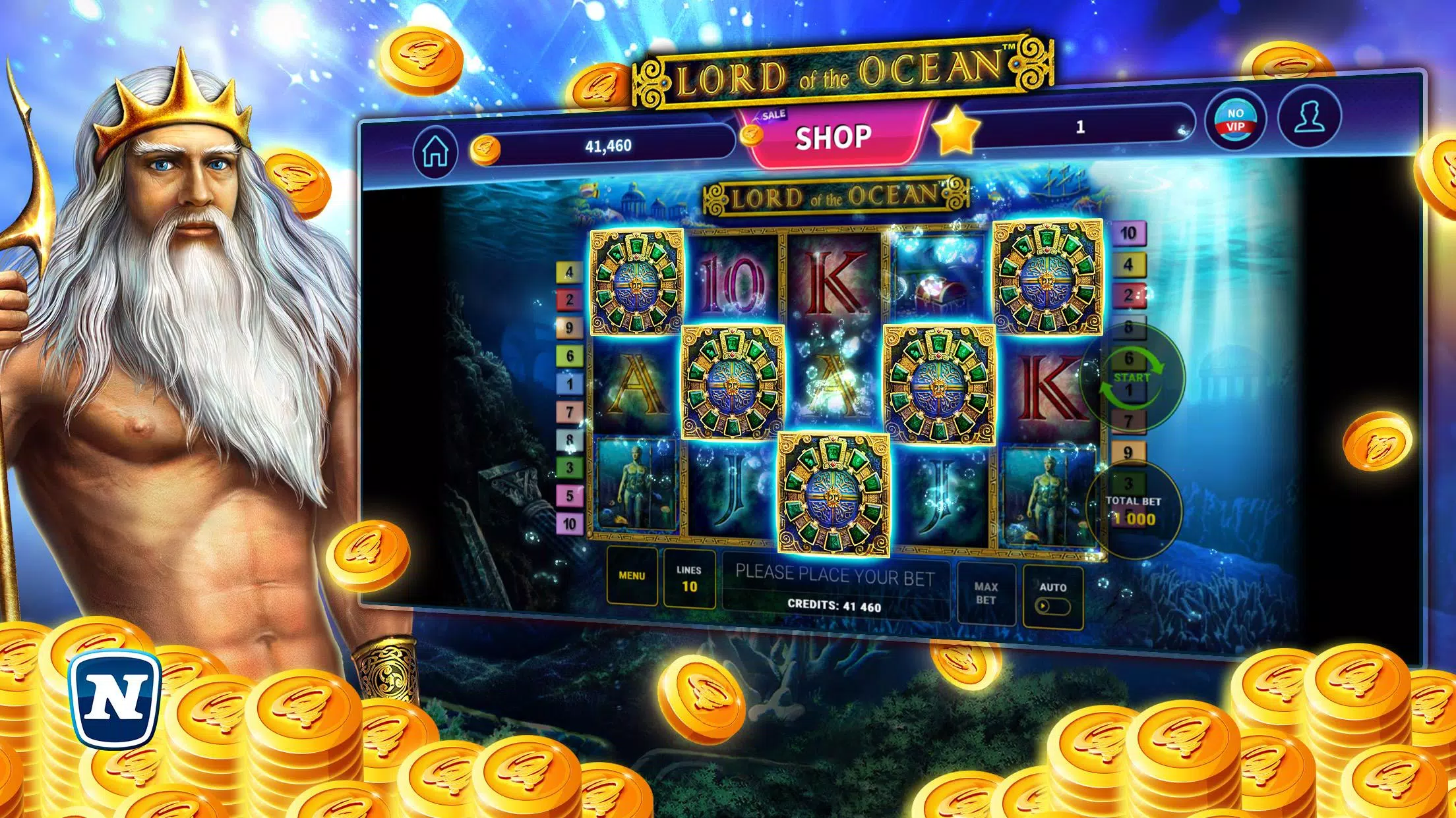 Lord of the Ocean™ Slot Screenshot 0