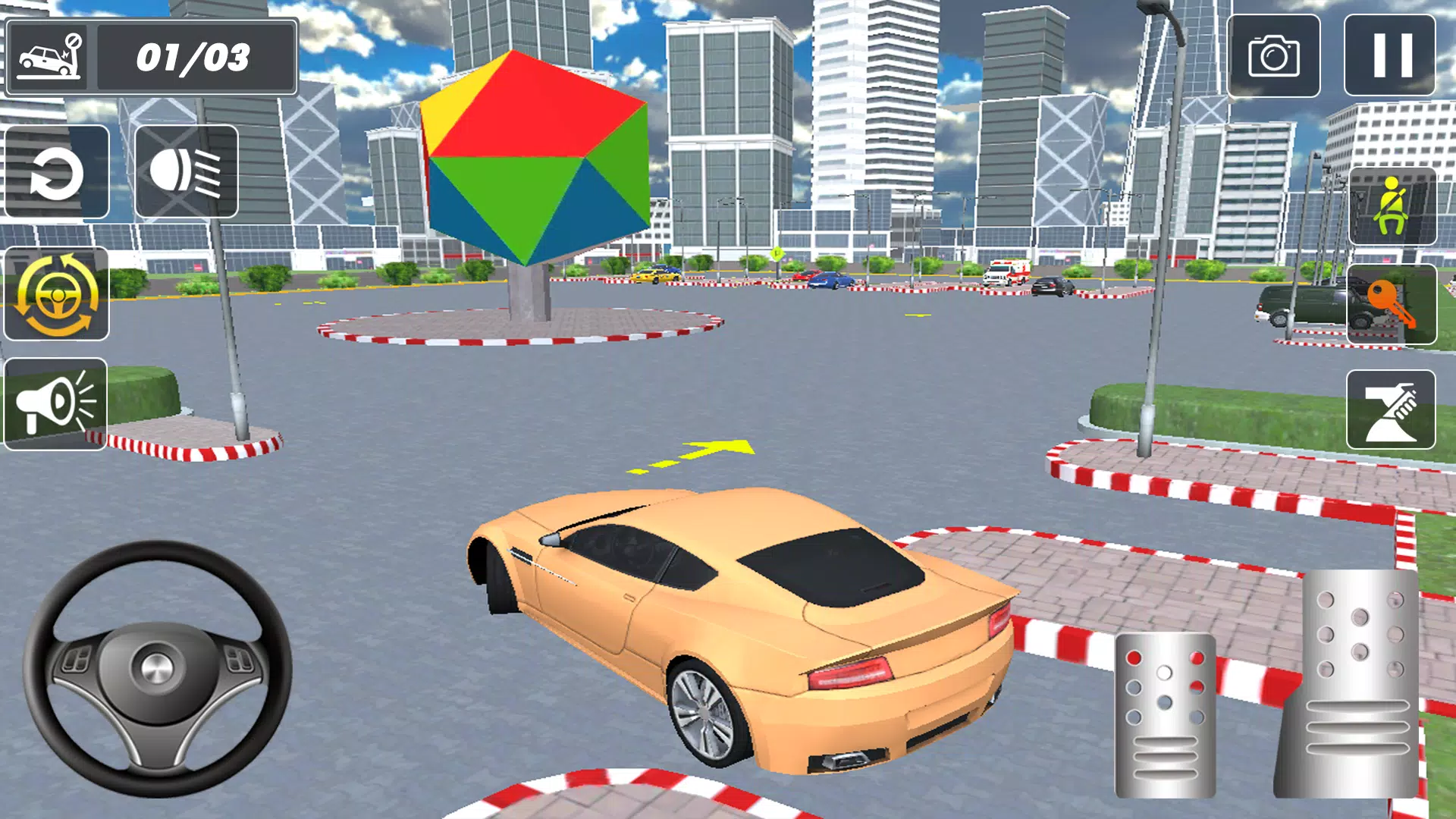 Car Parking 3D Simulation Game Ekran Görüntüsü 1