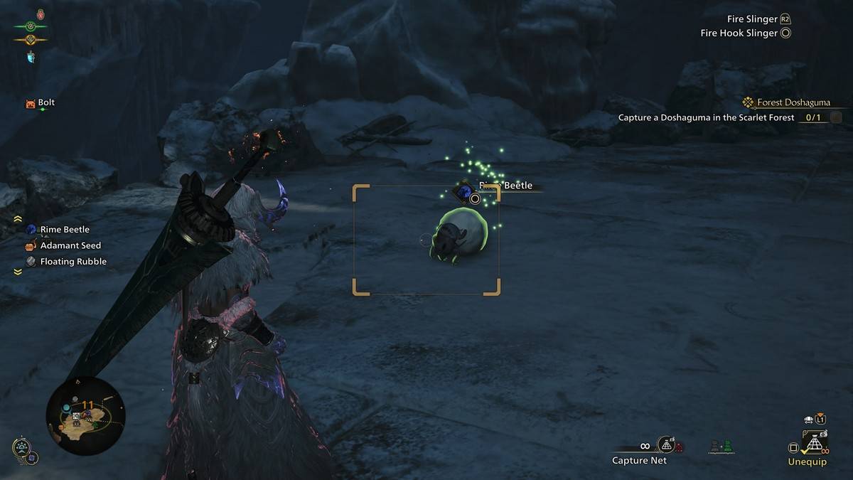Jak uchwycić chrząszcz rime w Monster Hunter Wilds