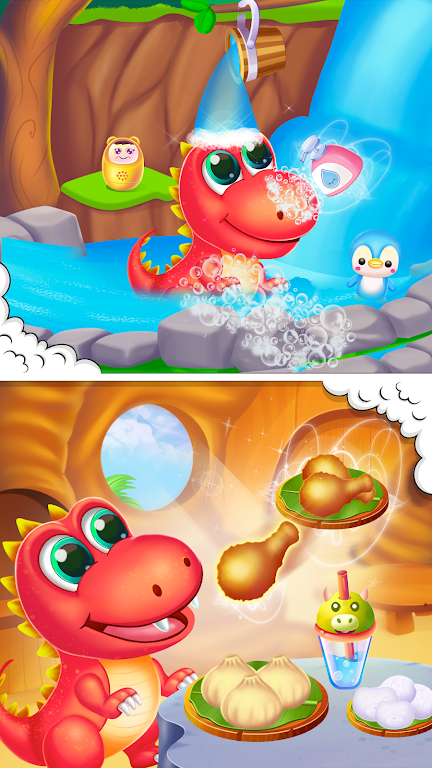 Dino daycare game ภาพหน้าจอ 1