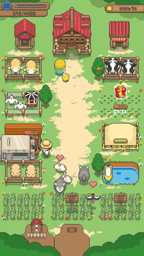 Tiny Pixel Farm ภาพหน้าจอ 1