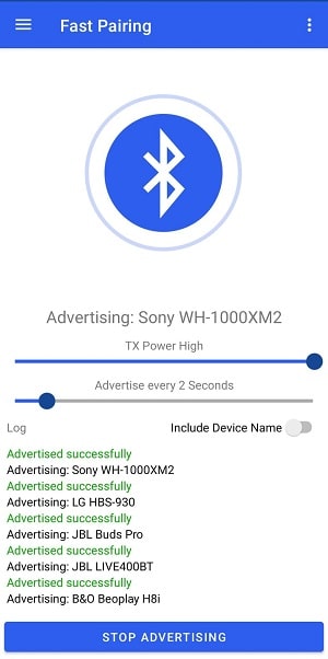 Bluetooth Le Spam スクリーンショット 0