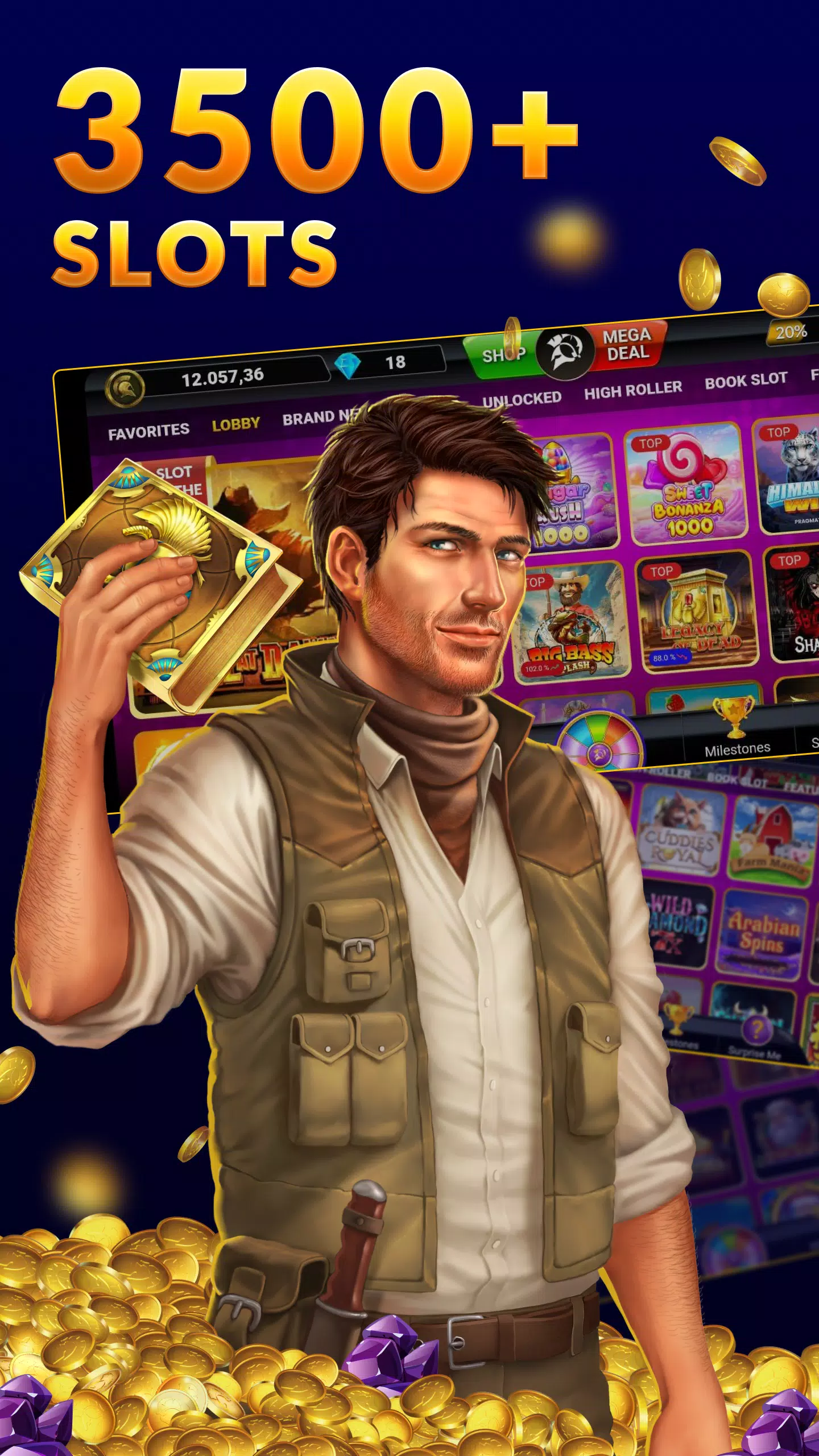 SpinArena Online Casino Slots Screenshot 0