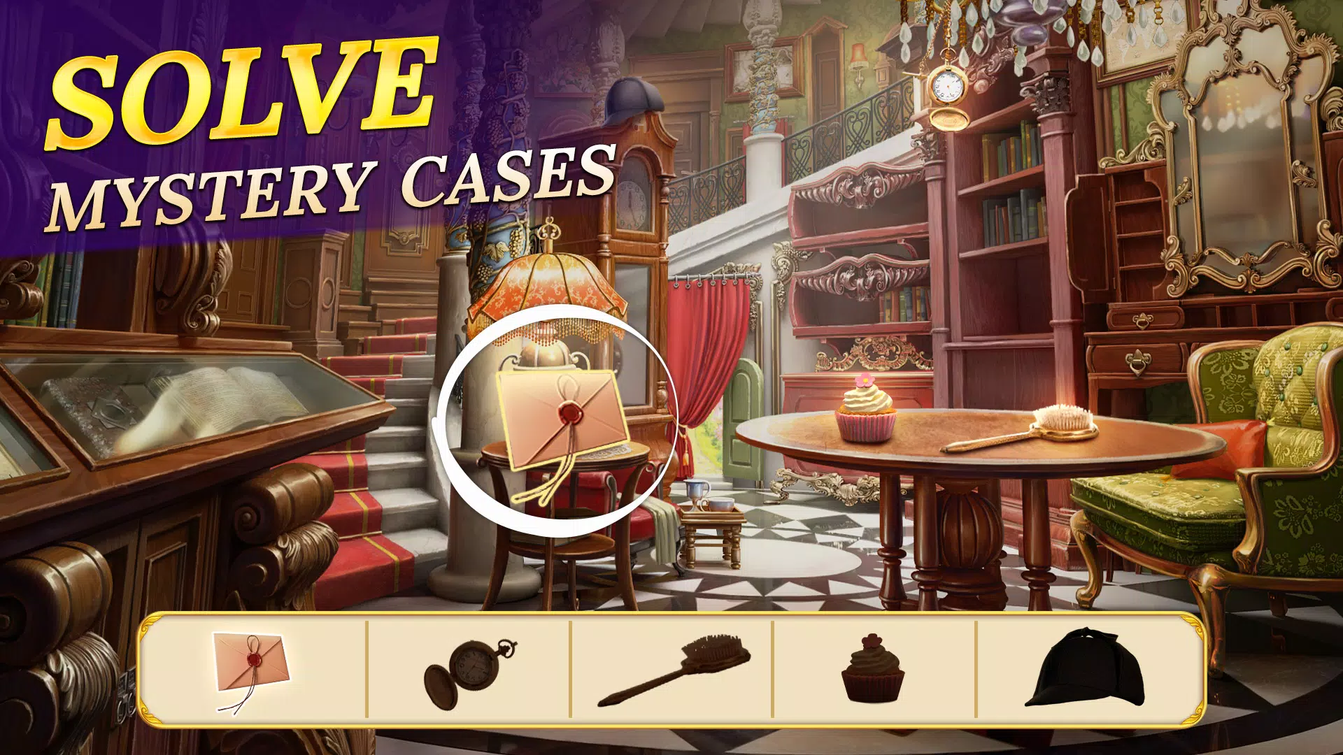 Sherlock・Hidden Object Mystery Ekran Görüntüsü 3