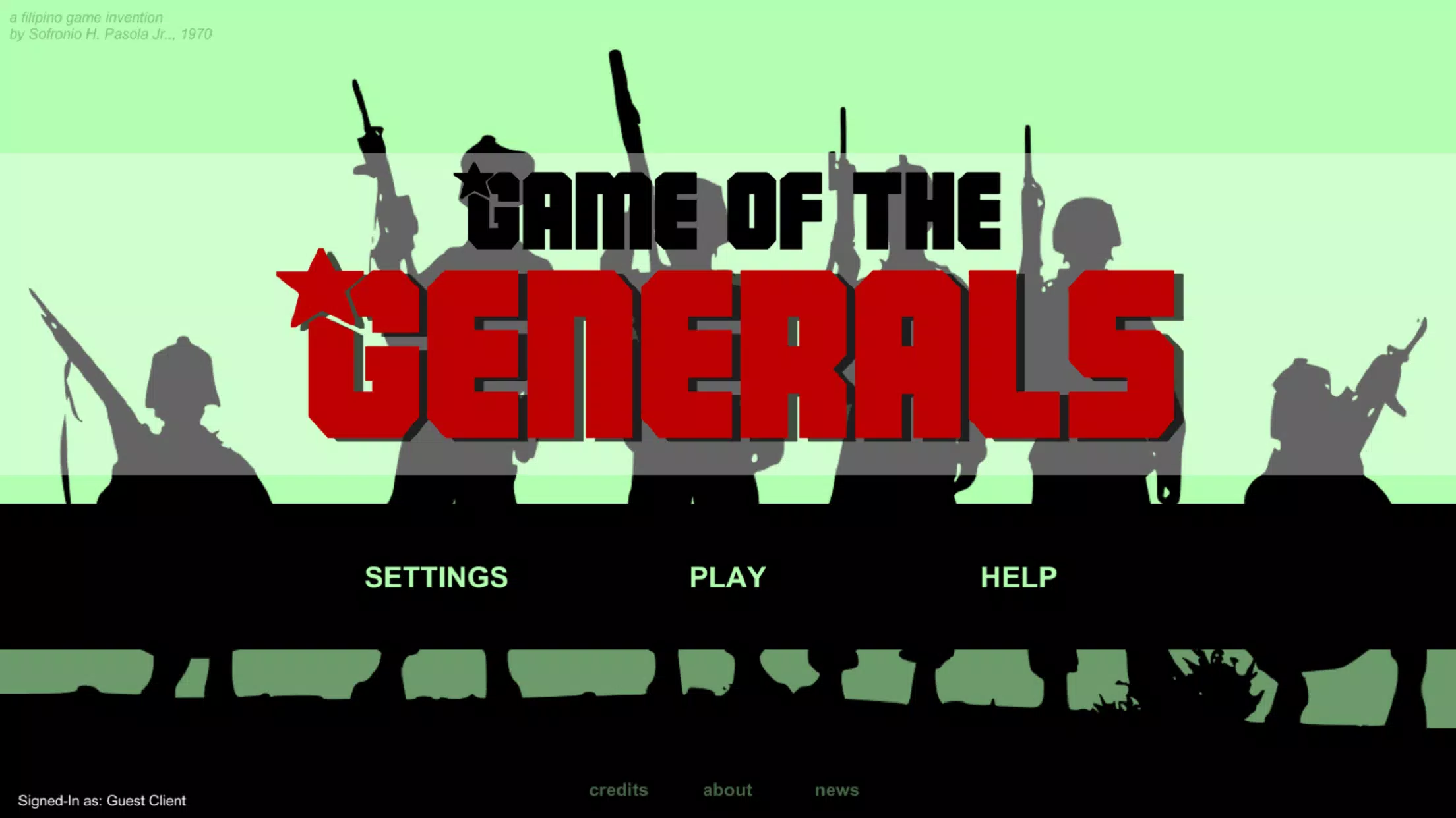 Schermata Game of the Generals Mobile 0