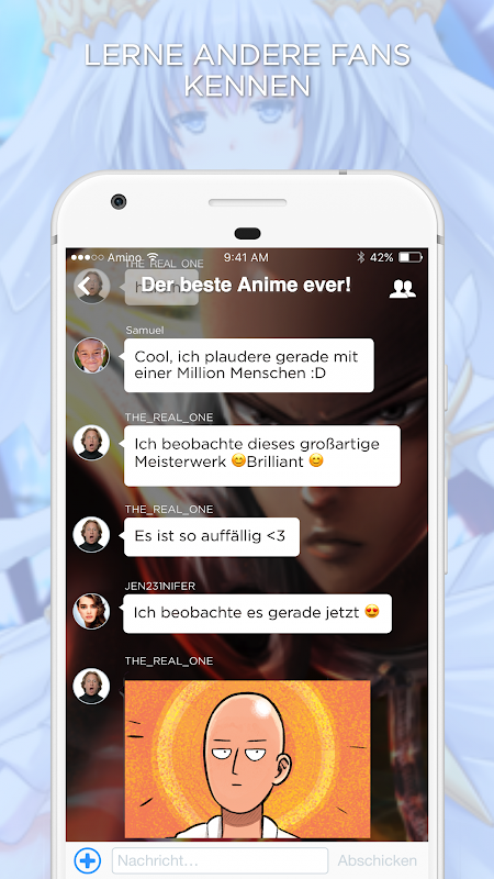 Anime und Manga Amino Deutsch Captura de pantalla 1