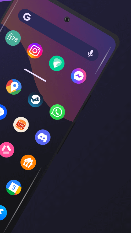 Schermata Australis - Icon Pack Mod 2