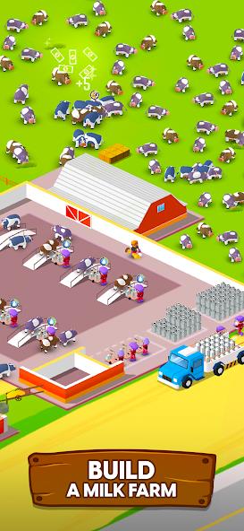 Milk Farm Tycoon Mod 스크린샷 3