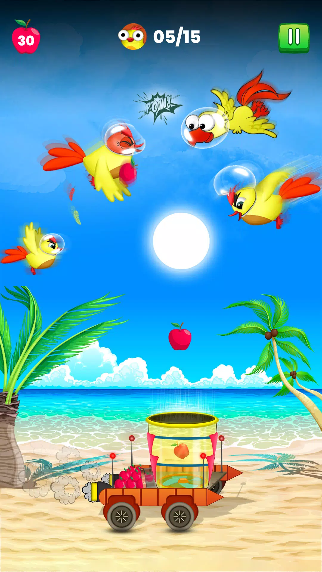 Hungry Birds Food: Bird Game स्क्रीनशॉट 0