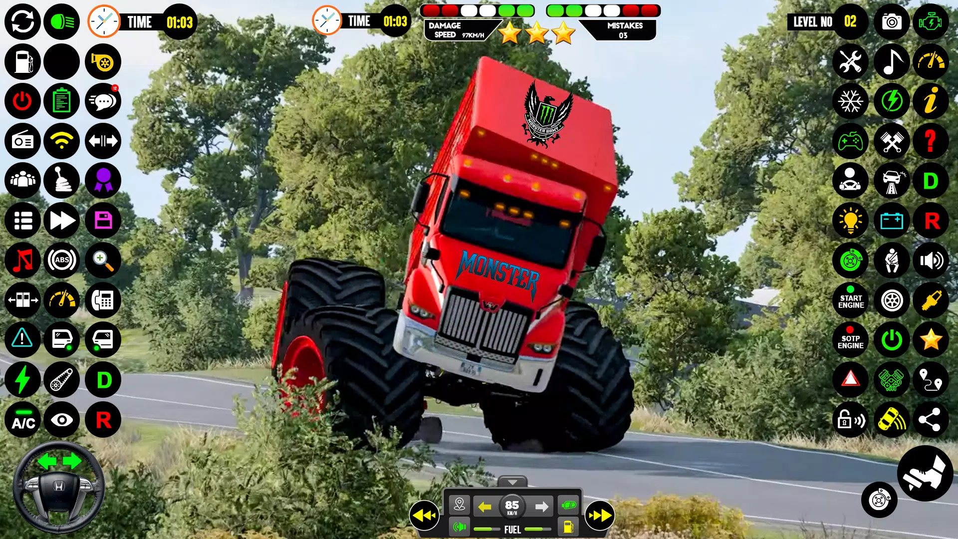 4x4 Monster Truck Game - Derby Скриншот 0