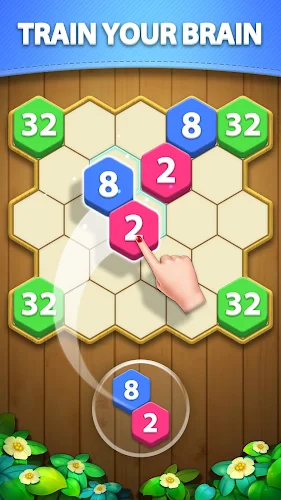 Hexa Block Puzzle - Merge! Ảnh chụp màn hình 0