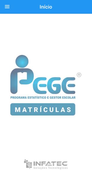 Matrículas Pege Скриншот 0