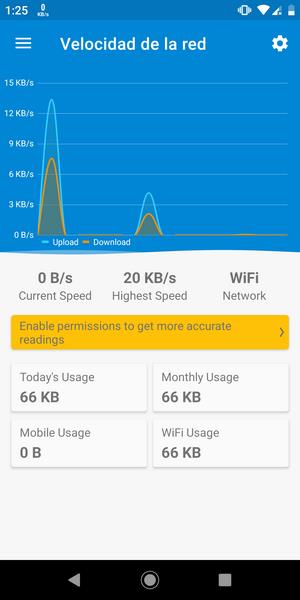 Speed Indicator - Network Speed Скриншот 1