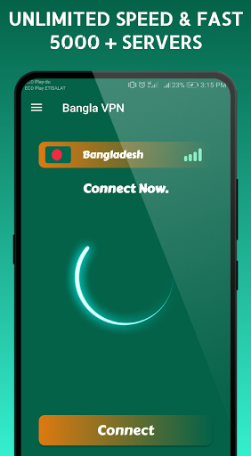 Schermata Bangladesh VPN - Proxy VPN 2