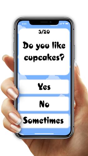 Quiz: What cupcake are you? Ekran Görüntüsü 1