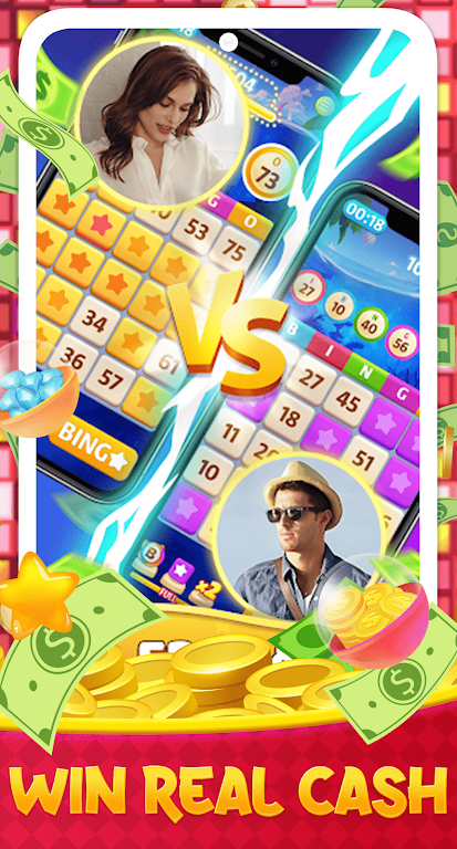 Bingo Crush: Play for Cash स्क्रीनशॉट 1