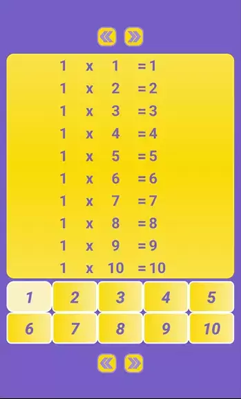 Multiplication Table: Math স্ক্রিনশট 0