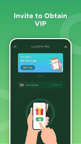 Cool VPN Pro: Secure VPN Proxy Captura de tela 1