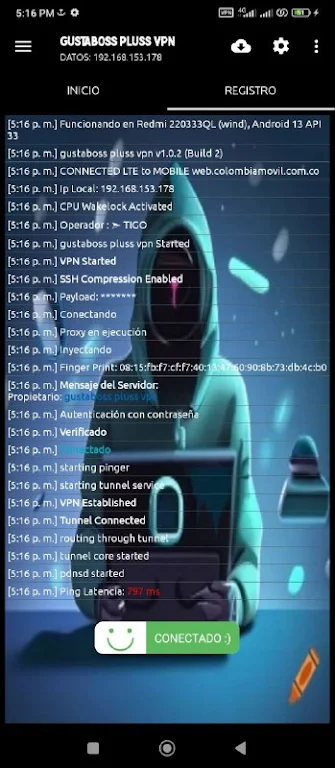gustaboss pluss vpn Captura de tela 1