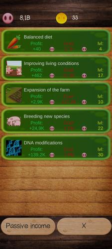 Pig Farm Clicker Captura de tela 3