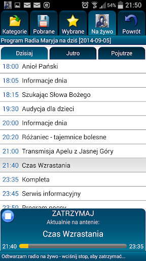 TV Trwam i Radio Maryja Polska Capture d'écran 1