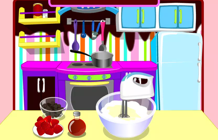 Schermata game cooking chocolate cream 3