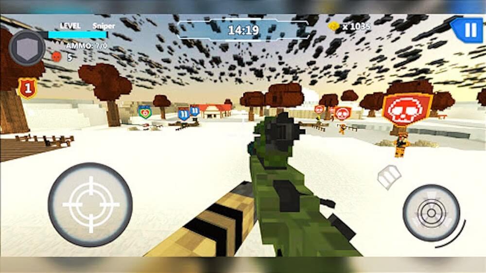 Cube Wars Battle Survival Screenshot 1