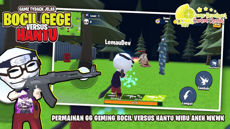 Simulator Bocil vs Hantu Ekran Görüntüsü 1