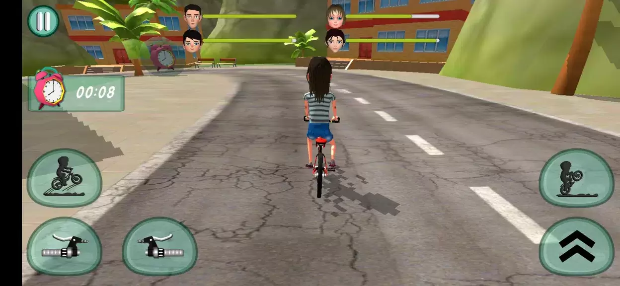 Super Bicycle Racing Ekran Görüntüsü 1