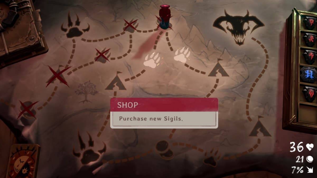 Sigil Shop Location in Demon’s Hand