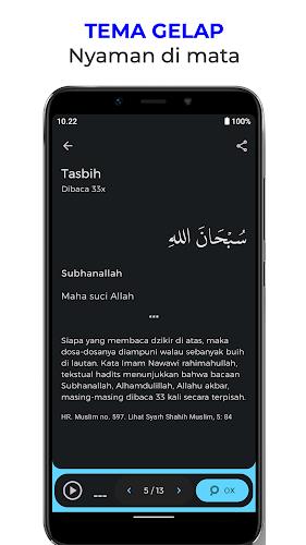 Dzikir Pagi dan Petang Sunnah Captura de pantalla 3