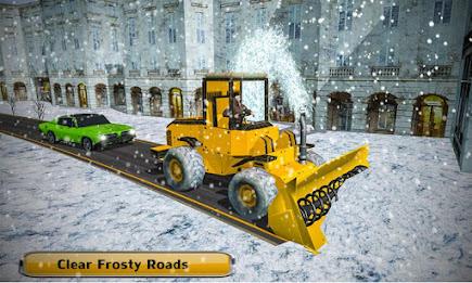 Snow Blower Truck Road Cleaner Captura de pantalla 2