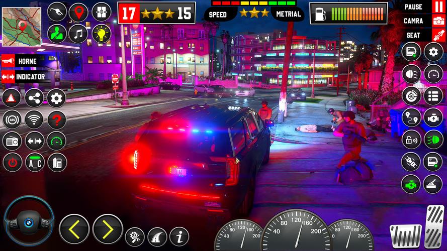 Police Car Game Police Parking Captura de pantalla 3