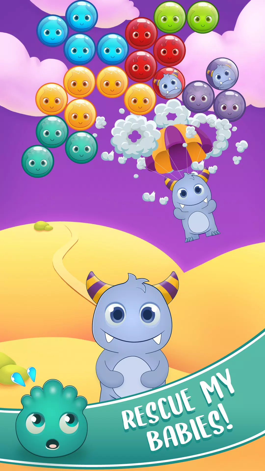 Bubble friends rescue ภาพหน้าจอ 2