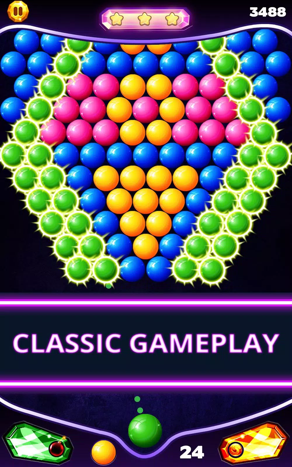 Bubble Shooter Classic スクリーンショット 1