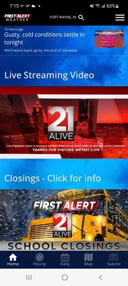 21Alive First Alert Weather Schermafbeelding 2